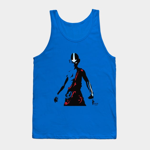 Avatar State Aang Tank Top by Prince_Tumi_1